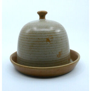 Magnolia Quality Goods Butter Dish Dome Ceramic Joanna Gaines Waco TX